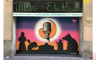 graffiti arte urbano lucas amat barcelona sant antoni